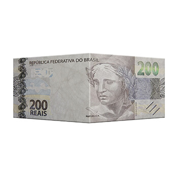Carteira de Papel Tyvek 200 Reais